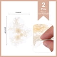 thumbnail image 2 of Uxcell 2 Pcs Apliques de Encaje de Flores 3D Parche de Encaje Bordado Adición de Embellecimientos para Vestido de Novia Ropa Accesorios de Manualidades Decoración de Encaje, Beige (20cm), 2 of 6