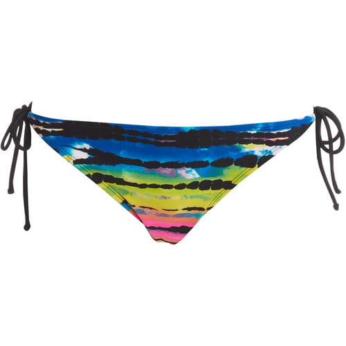 Op - Juniors Print String Bikini Bottom - Walmart.com