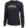 thumbnail image 2 of Women's Champion Black Colorado Buffaloes Arch Over Logo Long Sleeve T-Shirt, 2 of 3