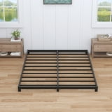 Maenizi Low 3 inch Full Size Bed Frame, Heavy Duty Metal Platform Low Bed Frame Full, No Box Spring Needed, Noise Free, Easy Assembly, Black - Walmart.com