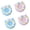 A, variant on Pack of 4 Analog Rocker Caps for NS Gaming Accessories Game Controller Thumbstick Covers Silicone Joystick Cap