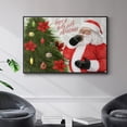 thumbnail image 2 of Arose Such a Clatter Collection A - Framed Gallery Wrapped Holiday Canvas - 25 x 37 - Black Frame, 2 of 9