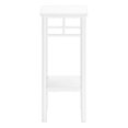 thumbnail image 4 of HomeRoots 489660 28 in. End Table with Shelf White, 4 of 5