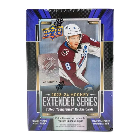 Serie extendida de hockey Blaster Box Upper Deck 2023-24