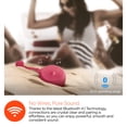 thumbnail image 3 of HyperGear Splash Water Resistant Wireless Bluetooth Speaker - Pink, 3 of 7