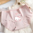 thumbnail image 1 of Sanrio Hello Kitty ropa interior de seda de hielo Anime Kuromi My Melody pantalones triangulares moda Sexy calzoncillos transpirables sin rastro para mujer, 1 of 4