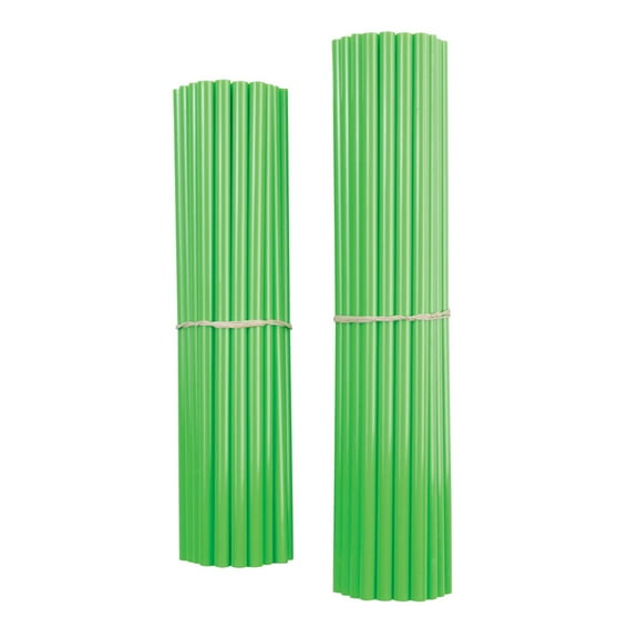 Bykas S-KG Dirt Bike Spoke Wraps Kawasaki Green