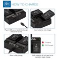thumbnail image 6 of BM Premium 2 Pack of EN-EL14A Batteries and Dual Bay Battery Charger for Nikon D3100, D3200, D3300, D3400, D3500, D5100, D5200, D5300, D5500, D5600, DF Coolpix P7000, P7100, P7700, P7800 Cameras, 6 of 7
