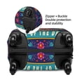 thumbnail image 2 of Gukieu Dead Day Party Print Suitcase Protective Cover, Elastic Zipper Buckle Suitcase Protective Cover, Suitable for Travel, Business Trip-Large, 2 of 7