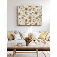 thumbnail image 4 of White Daisies Wall Art for Living Room,Canvas Picture Wall Decor for Bathroom Bedroom,Retro Country Botanical Flowers Leaves Painting Artwork for Office Kitchen Hallway Dining Room Home Decor 12"x16", 4 of 8