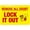 Warning Sign 4, variant on Remove All Doubt Warning Sign - 8"x12" Security Safety Metal Sign, Vintage Caution Poster for Business Office Home Street Road, Workplace Safety