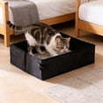 thumbnail image 4 of Portable Foldable Cat Litter Box For Travel, Disposable Collapsible Pet Toilet With Carrying Bag, Outdoor Indoor Compact Cat Sanitation Solution For Cats, Lightweight Travel Cat, 4 of 5