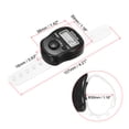 thumbnail image 2 of Unique Bargains Finger Tally Counter 0-99999 5 Digital LED Display for Sports Counting, Black, 2 of 5
