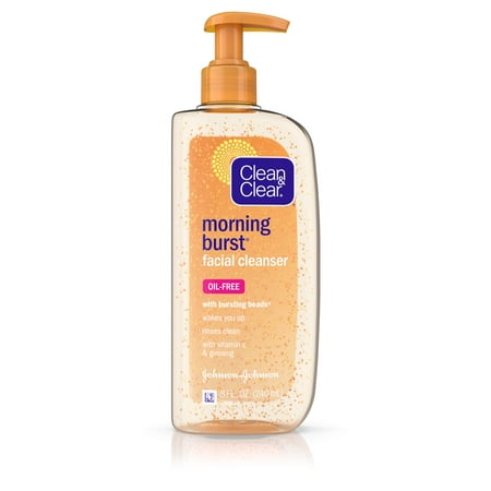(2 pack) Clean & Clear Morning Burst Oil-Free Gentle Daily Face Wash, 8 fl. (Best Way To Clean Your Face)