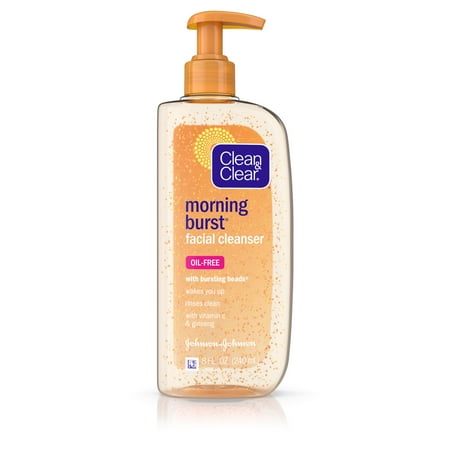 (2 pack) Clean & Clear Morning Burst Oil-Free Gentle Daily Face Wash, 8 fl. (Best Soap To Wash Your Face With)