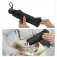 thumbnail image 6 of Unique Bargains 1 Pcs Compact Umbrella Thickened Black Vinyl Magic Black, 6 of 6