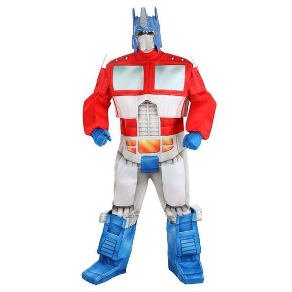Adult Plus Size Retro Optimus Prime Costume