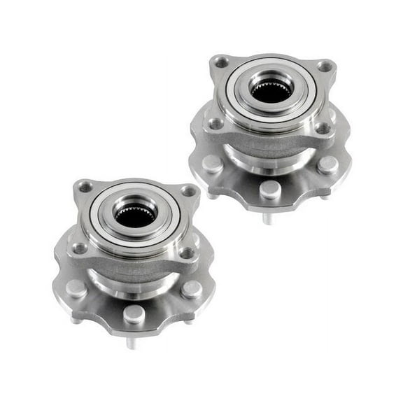Rear Wheel Bearing Hub Assembly Set of 2 - Compatible with 2005 - 2012 Nissan Pathfinder 2006 2007 2008 2009 2010 2011
