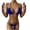 a-158Blue75, variant on Womens Triangle Bikini Top With Gold Chain Halter Straps High Cut Bottom With Double Chain Waist Two Piece Swimwear Set For Beach Days Versatile Swimwear