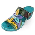 thumbnail image 7 of Sandals Women Dressy Comfortable Orthotic Slides Summer Walking Orthopedic Flip Flops Beach Shoes with Arch Support, 7 of 7