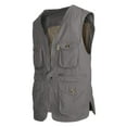 thumbnail image 3 of Tag Safari Vent Back Livingstone Vest for Men, 100% Cotton Vest for Hunters, Explorers, Photographers and Journalists (Olive, 3X-Large), 3 of 4