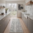 thumbnail image 2 of GENIMO 5'x7' Area Rug for Living Room, Washable Non Slip Soft Abstract Rug for Bedroom Dining Room Home Office, Dusty Gray, 2 of 7
