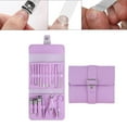thumbnail image 4 of Juego de manicura profesional de 16 piezas de cortaúñas de aseo para el hogar Púrpura Zulema Cortauñas, 4 of 7