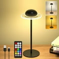 thumbnail image 2 of Cordless Table Lamp, Dimmable LED Lamps with Touch & Remote Control, Wireless Bottle Lamp, Dimmable Color Changing Desk Lamp, Portable LED Desk Lamps for Restaurant, Bedroom, Bottle Dining, Outdoor, 2 of 8