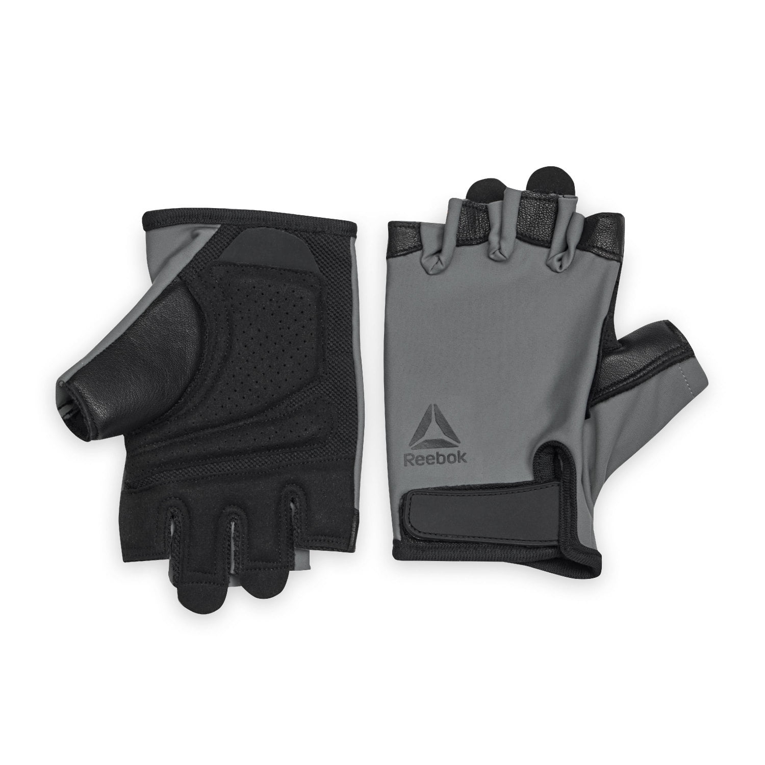 Reebok Delta Performance Fitness Gloves Small/Medium - Large/Extra-Large - Grey