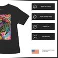 thumbnail image 4 of Tee Hunt Dean Russo Colorful Parrot Youth T-Shirt Exotic Bird Beak Feather Kids, 4 of 5