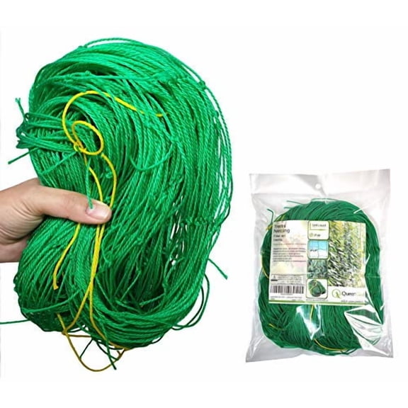 Trellis Netting - Heavy Duty Garden Trellis Netting for Climbing Plants - 5.9 Feet X 16.4 Feet - Garden Netting for Vegetables,Clematis,Cucumber,Tomatoes and Vine Plants - Plant Trellis