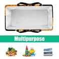 thumbnail image 5 of Maple leaves Large Toy, Picnic, and Storage Basket - Foldable Oxford Cloth Material for Ultimate Convenience, 5 of 7