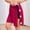 Hot Pink, variant on Unisex Tear Away Shorts Snap On Athletic Shorts Post Knee Hip Surgery Recovery Lounge Short with Pockets