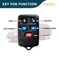 thumbnail image 5 of AKS KEYS New Replacement for Ford 1998 - 2008 Keyless Remote 5B FCC# CWTWB1U551 (2 Pack), 5 of 7