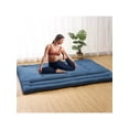 thumbnail image 3 of Eastvita Full Size Futon Mattress - Foldable/Roll - Up Japanese Style Sleeping Mattress for Adults/Ideal for Dormitory/RV Travel//Camping, 3 of 5
