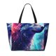 thumbnail image 2 of Fotbe Starry Multicolored Wolf Bolsa de Viaje para Playa - Resistente al Agua, Bolsa Tote de Gran Capacidad y Ligera con 7 Bolsillos para Mujeres y Hombres, 2 of 7