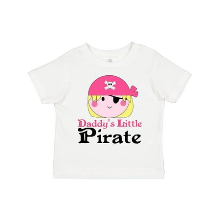 

Inktastic Pirate Girl Daddys Little Girls Toddler T-Shirt
