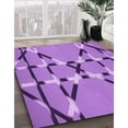 thumbnail image 2 of Ahgly Company Indoor Rectangle Patterned Violet Purple Area Rugs, 5' x 7', 2 of 6