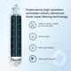 thumbnail image 5 of Filtro de agua para refrigerador GLACIER FRESH compatible con Samsung, 5 of 9