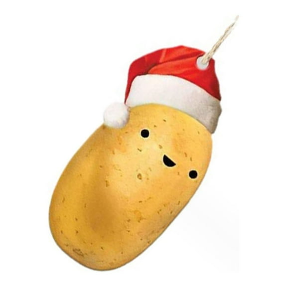 Durable Christmas Hanging Ornaments Festive Potato Plate Ornament Fun Gifts