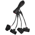 thumbnail image 5 of 4 Uds. de Luces LED para Parrilla Delantera Coche, LáMpara Externa, Luz áMbar Ahumada,, 5 of 5