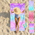 thumbnail image 1 of Vaidha Microfiber Beach Towel Super Sandproof Beach Blanket Multi-Purpose Towel For Travel Swimming Pool Camping, 1 of 7