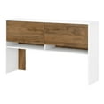 thumbnail image 1 of BBF Jamestown - Desk hutch - white, fresh walnut, 1 of 4
