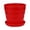 red, variant on IOTdou Planters for Indoor Plants, Seedling Pots, 3.7 Inch Colourful Mini Plastic Flower Pot, Colourful Plant Flowerpot for Home Office Garden Decor, Small Flower Pots,Small Plant Pot