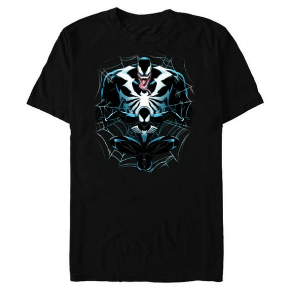 Marvel Spider-Man 2 PlayStation Game Symbiote Suit & Venom - Short Sleeve Blended T-Shirt for Adults - Customized-Black