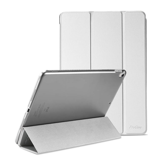 Funda ProCase para iPad Air 3 de 10.5" 2019 Plata