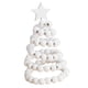 thumbnail image 1 of Árbol de Navidad de mesa Adorno navideño Mini árbol de Navidad decorativo para Cuentas blancas, 1 of 7