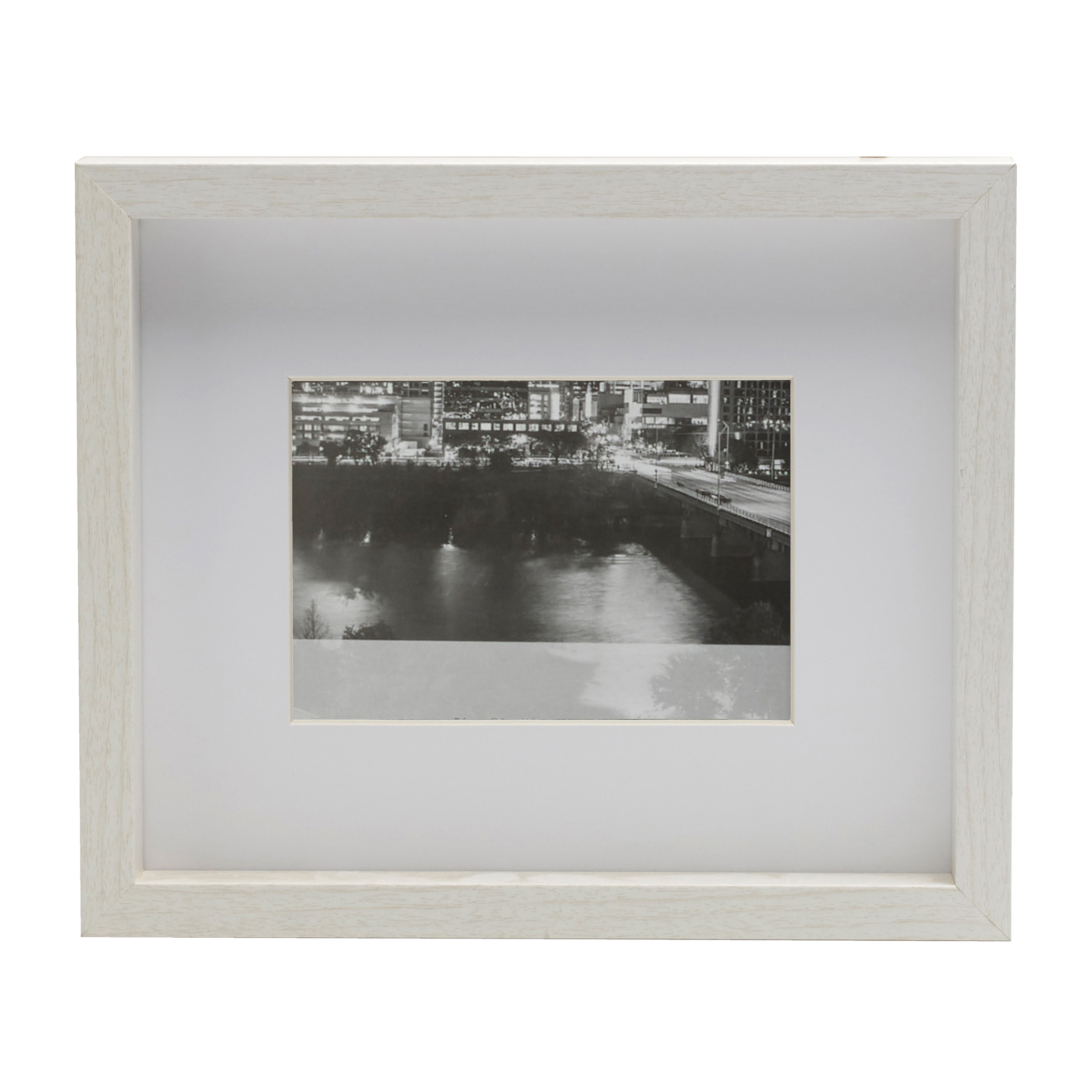 Melannco 10X12-inch White MDF Wood Picture Frame, Matted for 5X7 Photo -  Walmart.com
