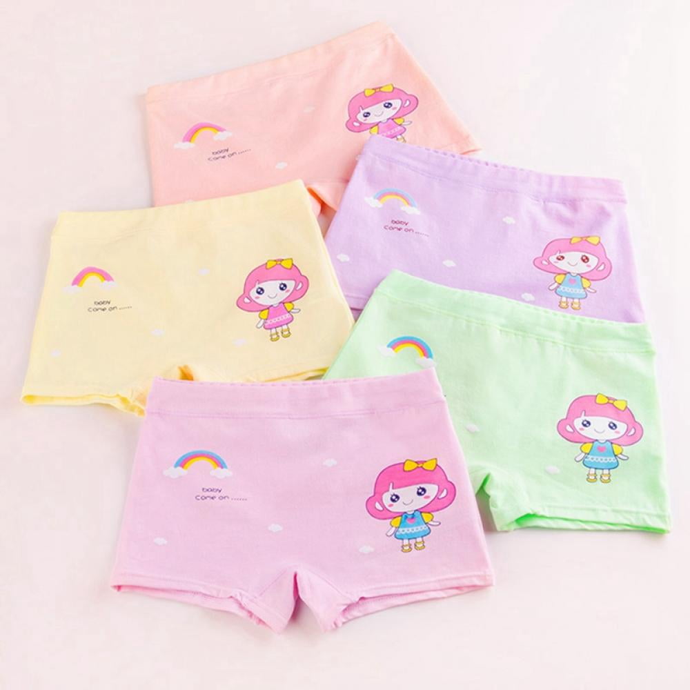 Kids Little Girls Underwear Toddler Baby 100 Cotton Soft Briefs