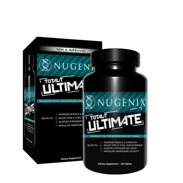 Nugenix TotalT Ultimate Testosterone Booster 120 Caplets Walmart